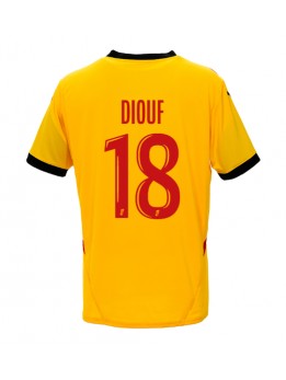 Muži Futbalové oblečenie RC Lens Andy Diouf #18 2024-25 Krátky Rukáv - Domáci